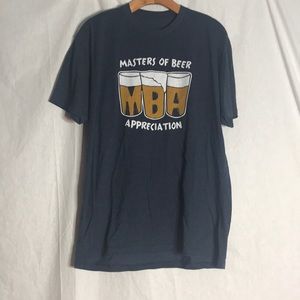 Brixx masters of beer men’s t shirt large